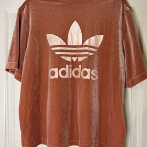 Adidas Peach Velvet Tee